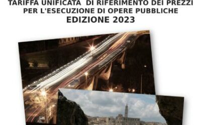 PREZZARIO PER L’ESECUZIONE DI OPERE PUBBLICHE – “EDIZIONE 2023”