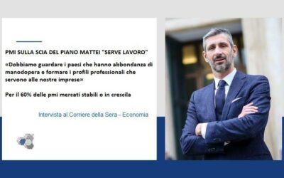 Indagine congiunturale Confapi sul Corriere della Sera