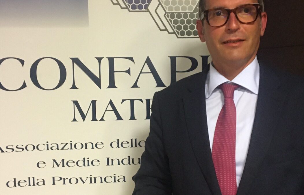 Pietro Mazziotta di Hydrolab confermato Presidente della Sezione Unionchimica di Confapi Matera